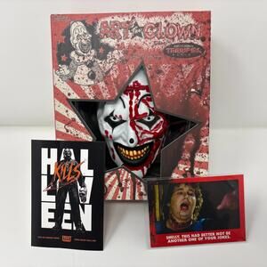Fright Rags Terrifier Art The Clown Mini Mask Bloody Variant LE /300